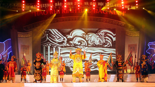 Festival Bac Ninh 2014 enaltece particularidades culturales nacionales